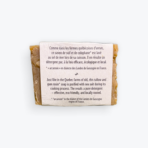 Savon ménager traditionnel à l'arcanson – Image 5