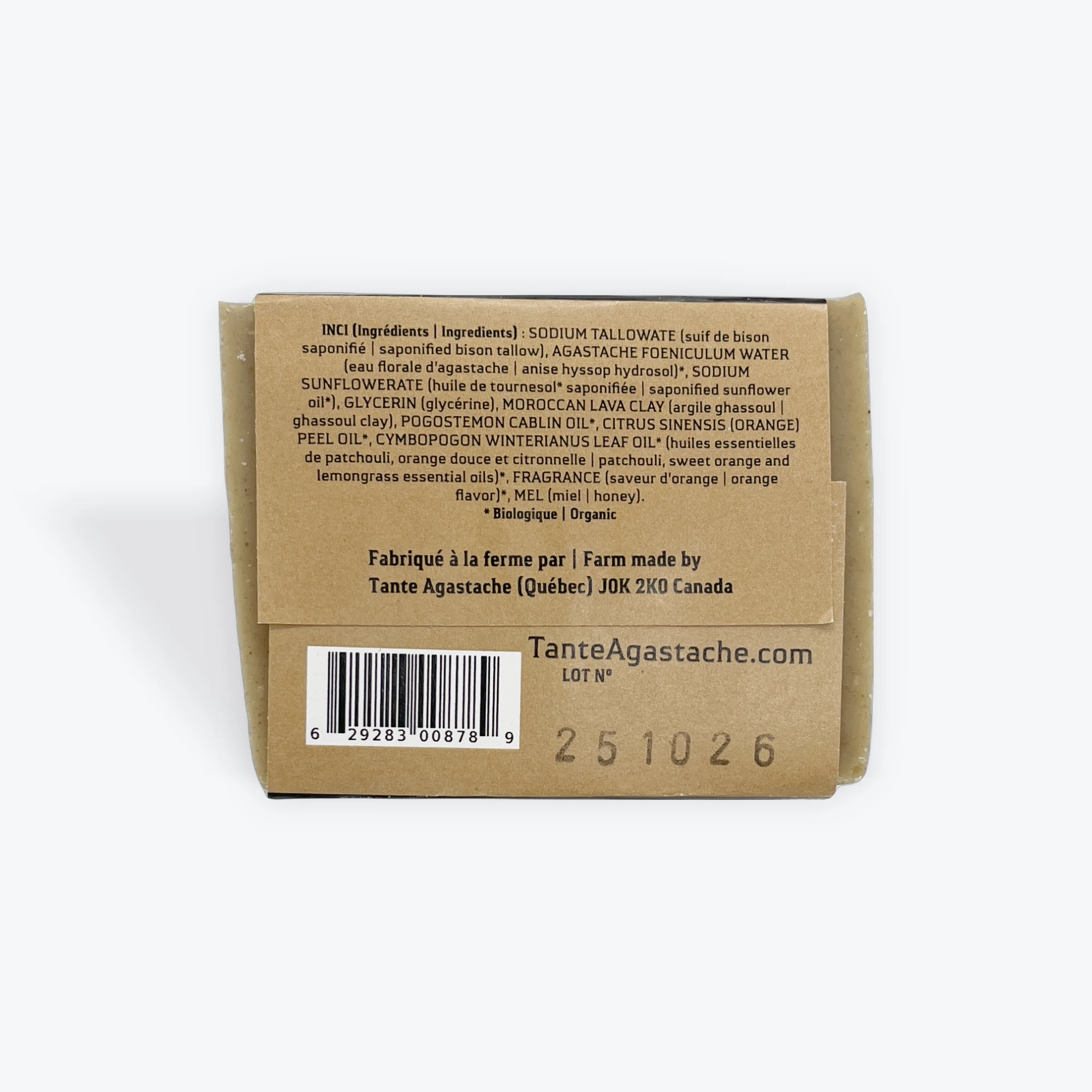 Savon de bison Patchouli – Image 5