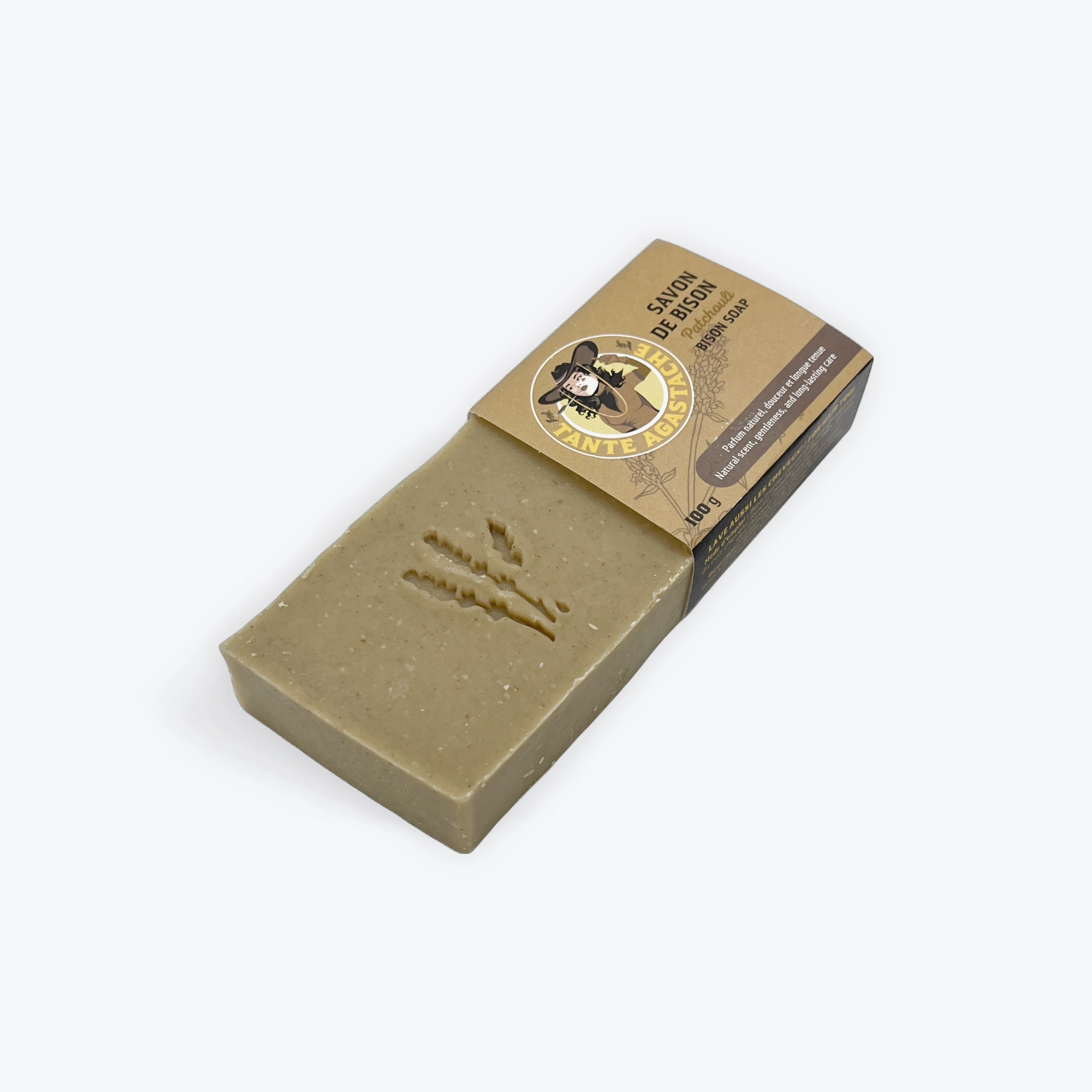 Savon de bison Patchouli – Image 4